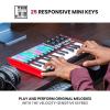 imageAkai Professional APC40 MKII  USB MIDI Controller for 1 to 1 Mapping with Ableton Live Lite with 5x8 Clip Launch Matrix Knobs and Faders Pro Software Suite IncludedAPC Key 25