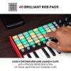 imageAkai Professional APC40 MKII  USB MIDI Controller for 1 to 1 Mapping with Ableton Live Lite with 5x8 Clip Launch Matrix Knobs and Faders Pro Software Suite IncludedAPC Key 25