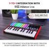 imageAkai Professional APC40 MKII  USB MIDI Controller for 1 to 1 Mapping with Ableton Live Lite with 5x8 Clip Launch Matrix Knobs and Faders Pro Software Suite IncludedAPC Key 25