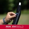 imageAkai Professional EWI Solo  Electronic Wind Instrument With Builtin Speaker Rechargeable Battery 200 Sounds and USB MIDI ConnectivityBlackStandalone EWI with Builtin Speaker