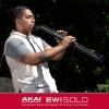imageAkai Professional EWI Solo  Electronic Wind Instrument With Builtin Speaker Rechargeable Battery 200 Sounds and USB MIDI ConnectivityBlackStandalone EWI with Builtin Speaker