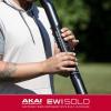 imageAkai Professional EWI Solo  Electronic Wind Instrument With Builtin Speaker Rechargeable Battery 200 Sounds and USB MIDI ConnectivityBlackStandalone EWI with Builtin Speaker