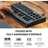 imageAkai Professional MPK Mini MK3  25 Key USB MIDI Keyboard Controller With 8 Backlit Drum Pads 8 Knobs Music Production Software and Native Instruments Sound Package NKS IntegrationGrey
