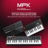imageAkai Professional MPK Mini MK3  25 Key USB MIDI Keyboard Controller With 8 Backlit Drum Pads 8 Knobs Music Production Software and Native Instruments Sound Package NKS IntegrationBlack