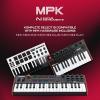 imageAkai Professional MPK Mini MK3  25 Key USB MIDI Keyboard Controller With 8 Backlit Drum Pads 8 Knobs Music Production Software and Native Instruments Sound Package NKS IntegrationWhite