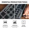 imageAkai Professional MPK Mini MK3  25 Key USB MIDI Keyboard Controller With 8 Backlit Drum Pads 8 Knobs Music Production Software and Native Instruments Sound Package NKS IntegrationGrey