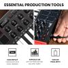 imageAkai Professional MPK Mini MK3  25 Key USB MIDI Keyboard Controller With 8 Backlit Drum Pads 8 Knobs Music Production Software and Native Instruments Sound Package NKS IntegrationStandard
