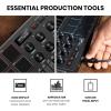 imageAkai Professional MPK Mini MK3  25 Key USB MIDI Keyboard Controller With 8 Backlit Drum Pads 8 Knobs Music Production Software and Native Instruments Sound Package NKS IntegrationBlack