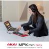 imageAkai Professional MPK Mini Play MK3  MIDI Keyboard Controller with Builtin Speaker and Sounds Plus Dynamic Keybed MPC Pads Software Suite and Native Instruments Sound PackageMPK Mini Play