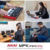 imageAkai Professional MPK Mini Play MK3  MIDI Keyboard Controller with Builtin Speaker and Sounds Plus Dynamic Keybed MPC Pads Software Suite and Native Instruments Sound PackageMPK Mini Play