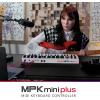 imageAkai Professional MPK Mini Plus  USB MIDI Keyboard Controller with 37 Mini Keys 8 MPC Pads Sequencer MIDICVGate IO Music Production Software and Native Instruments Sound PackageWhite