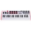 imageAkai Professional MPK Mini Plus  USB MIDI Keyboard Controller with 37 Mini Keys 8 MPC Pads Sequencer MIDICVGate IO Music Production Software and Native Instruments Sound PackageWhite