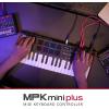 imageAkai Professional MPK Mini Plus  USB MIDI Keyboard Controller with 37 Mini Keys 8 MPC Pads Sequencer MIDICVGate IO Music Production Software and Native Instruments Sound PackageStandard
