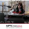 imageAkai Professional MPK Mini Plus  USB MIDI Keyboard Controller with 37 Mini Keys 8 MPC Pads Sequencer MIDICVGate IO Music Production Software and Native Instruments Sound PackageStandard