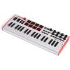 imageAkai Professional MPK Mini Plus  USB MIDI Keyboard Controller with 37 Mini Keys 8 MPC Pads Sequencer MIDICVGate IO Music Production Software and Native Instruments Sound PackageWhite