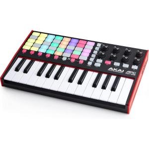 imageAkai Professional APC40 MKII  USB MIDI Controller for 1 to 1 Mapping with Ableton Live Lite with 5x8 Clip Launch Matrix Knobs and Faders Pro Software Suite IncludedAPC Key 25