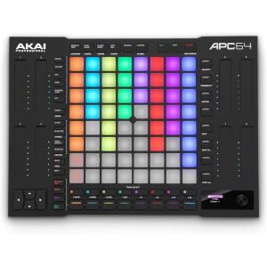 imageAkai Professional APC40 MKII  USB MIDI Controller for 1 to 1 Mapping with Ableton Live Lite with 5x8 Clip Launch Matrix Knobs and Faders Pro Software Suite IncludedAPC64